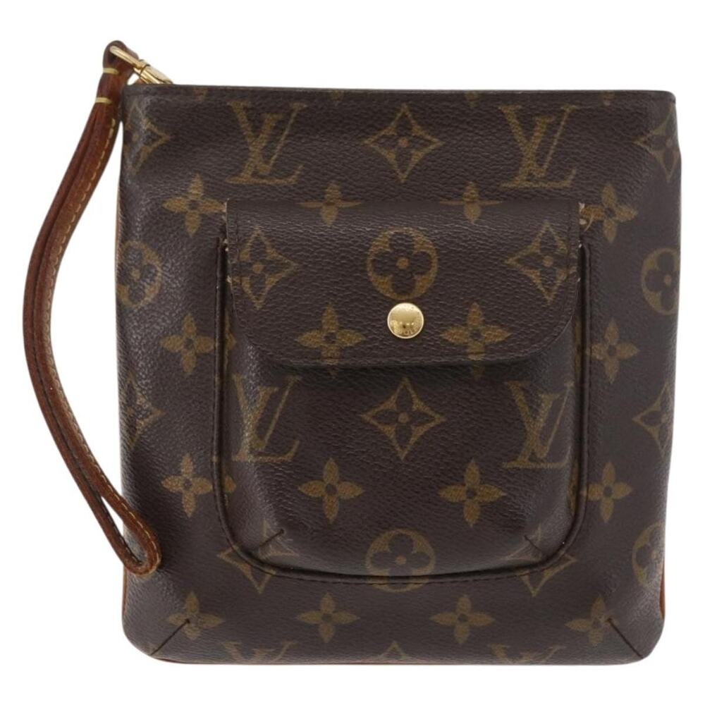 Louis Vuitton Monogram Partition Pouch Brown